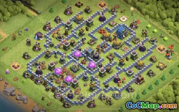 Top Anti-Everything TH12 Base: Hybrid Design & Links #25464