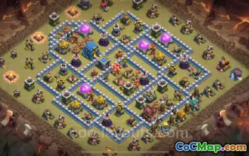 Top Anti-Everything TH12 War Base Link - Clash of Clans 2025 #26770