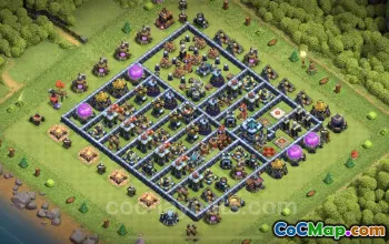 Top Anti-Everything TH13 Base Links for Clash of Clans #25740
