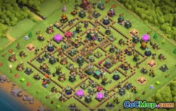 Top Anti-Everything TH14 Base Link - Clash of Clans 2025 #26811