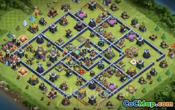 Top Anti-Everything TH14 Base Link for Clash of Clans #26054