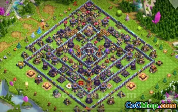 Top Anti-Everything TH15 Base Copy for Clash of Clans #26214