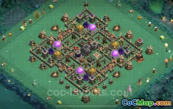 Top Anti-Everything TH9 Base Links for Clash of Clans #24727