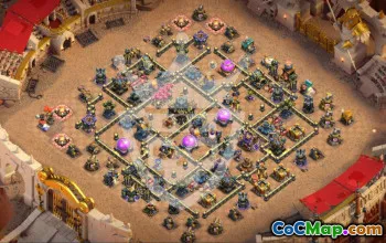 Top Base Layouts for Clash of Clans Town Hall 17 #56524
