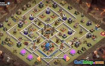 Najlepsze układy bazowe dla Coc Town Hall 12: War, Trophy & More #15849