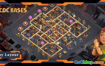 Top Base TH16 Layouts for Defense & War in Clash of Clans #21175