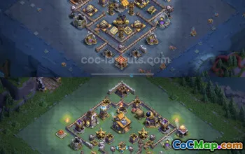 Top BH10 Anti 2 Star Base Designs for Clash of Clans #23177