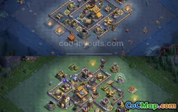 Top BH10 Anti 3 Star Base Designs for Clash of Clans #23188