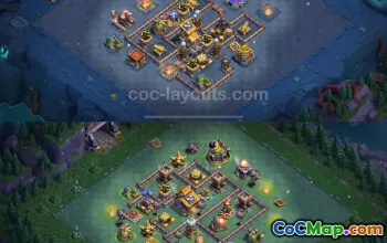 Top BH10 Anti 3 Stars Base - Clash of Clans 2024 #17894