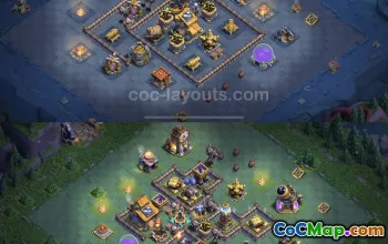 Top BH10 Anti-3 Stars Base Design | Clash of Clans 2024 #17892