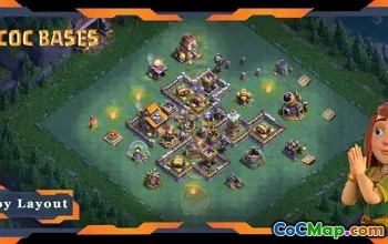 Top BH10 Base Layout - Anti 3 Stars & Link for Clash of Clans #22003