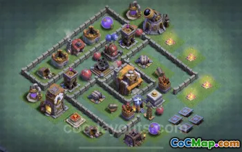 Top BH5 Anti 3 Star Base Design for Clash of Clans #22804