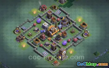 Top BH5 Anti 3 Stars Base Design with Link - Clash of Clans #22797