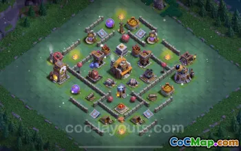 Topp BH5 Anti-Everything Base - Clash of Clans 2024 #17802