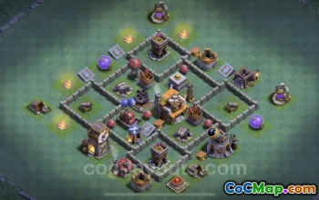 Top BH5 Anti-Everything Base Copy - Clash of Clans #22776
