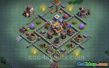 Top BH5 Anti Everything Base Design - Clash of Clans #22817