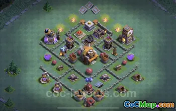 Top BH5 Base Designs | Clash of Clans Builder Hall 5 Link #22790