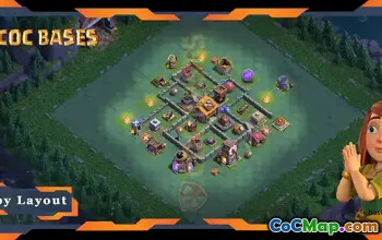 Top BH6 Base Layout: Anti 3 Stars & Best Builder Hall 6 Link #21602