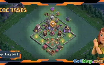 Top BH6 Builder Hall Base - Anti 2 Stars Layout & Link #21646