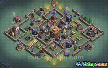 Top BH7 Anti 3 Star Base Designs - Clash of Clans #22990