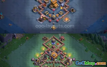 Top BH7 Anti-Everything Base Design pentru Clash of Clans 2024 #17826