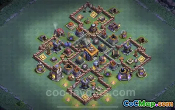 Top BH8 Anti 3 Star Base Designs | Clash of Clans #23096