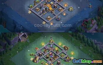 Top modele de bază BH8 Anti-Everything - Clash of Clans 2024 #17844