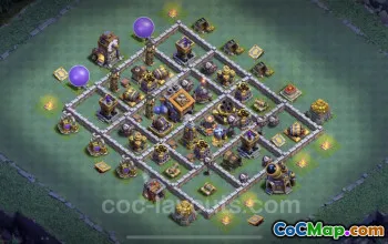 Top BH9 Anti 3 Star Base Designs - Clash of Clans #23121