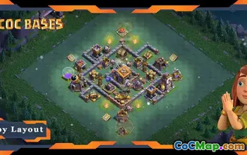 Top BH9 Base Layouts: Anti 3 Star Builder Hall 9 Designs #21779