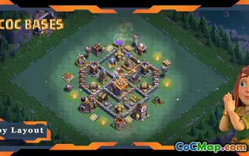 Top BH9 Base Layouts: Best Builder Hall 9 Designs & Links #21812