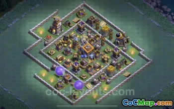 Top BH9 Max Levels Base Design - Clash of Clans Copy Link #23166