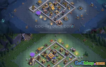 Top BH9 Max Levels Base Design with Link - Clash of Clans #23153