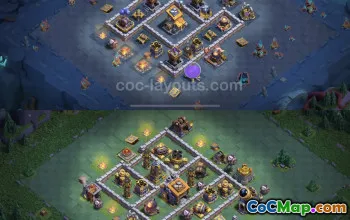 Top BH9 Max Levels Base Designs - Clash of Clans #23099