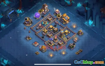 Top Builder Hall 10 Trophy Base Designs - Clash of Clans #19303