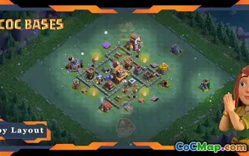 Top Builder Hall 4 Base Layout - Anti 2 Stars | Clash of Clans #21462