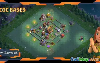 Top Builder Hall 4 Base Layout - Anti 2 Stars | Clash of Clans #21480