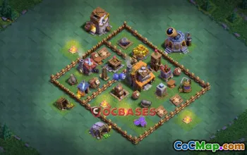 Top Builder Hall 4 Trophy Base - Clash of Clans Guide #22543