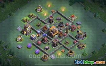 Top Builder Hall 5 Anti-Base Design - Clash of Clans 2023 #17806