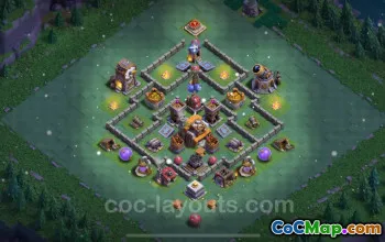 Top Builder Hall 5 Anti-Everything Base - Clash of Clans 2024 #17803