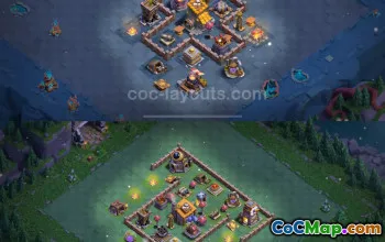 Top Builder Hall 6 Anti 3 Stars Base - Clash of Clans 2024 #17816