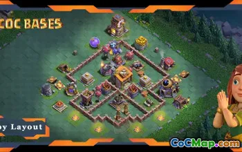 Top Builder Hall 6 Base Design & Link - Clash of Clans #18431