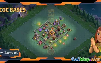 Top Builder Hall 6 Base Layout - Anti-Everything Guide #21662