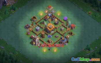 Top Builder Hall 6 Trophy Base - Clash of Clans Guide #23514