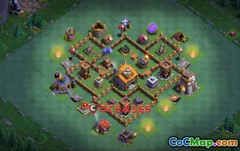 Top Builder Hall 6 Trophy Base | Clash of Clans Guide #23735