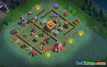 Top Builder Hall 6 Trophy Base in Clash of Clans - Copy Now! #22656