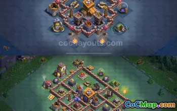 Top Builder Hall 7 Anti-Everything Base - Clash of Clans 2024 #17837