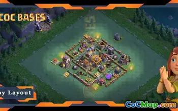 Top Builder Hall 7 Base Layout - Anti 2 Stars | Clash of Clans #21689