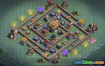 Top Builder Hall 7 Max Base Layouts - Clash of Clans #22991