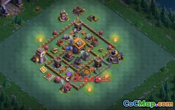 Top Builder Hall 7 Trophy Base Guide - Clash of Clans #23652
