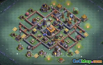 Top Builder Hall 8 Base Designs & Links - Clash of Clans #23066